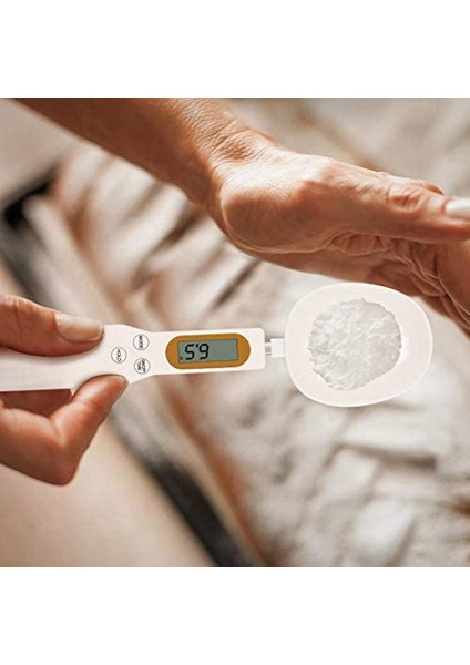 Elektronik Ölçüm Kaşığı Terazisi, 500 G/0,1 G Mutfak Dijital Gıda Tartı Kaşığı, LCD Ekranlı, Yemek Pişirmek Için Kullanılır B (Yurt Dışından) modelleri