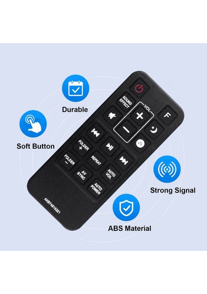 Lg Soundbar SH5B SJ5Y SPJ5B-W SJ4Y SPJ4B-W Için AKB74815321 Uzaktan Kumandayı Değiştirin (Yurt Dışından) modelleri
