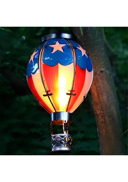 Sıcak Hava Balonu Güneş Fener Açık Güneş Fenerler Bahçe Veranda Sundurma Ağaç Yard Için Su Geçirmez (Yurt Dışından) indirimleri