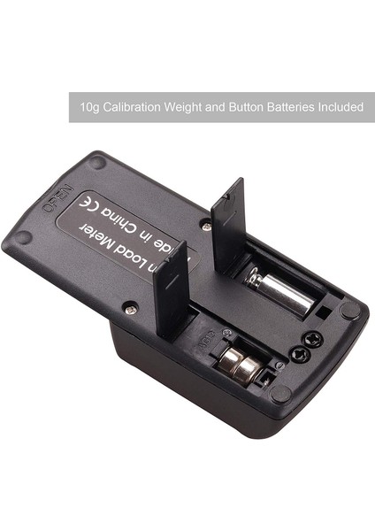 100G / 0.01G Dijital Pikap Stylus Kuvvet Ölçer Lp Plak Çalar Iğne Basınç Göstergesi 10G Kalibrasyon Ağırlığı ile (Yurt Dışından)