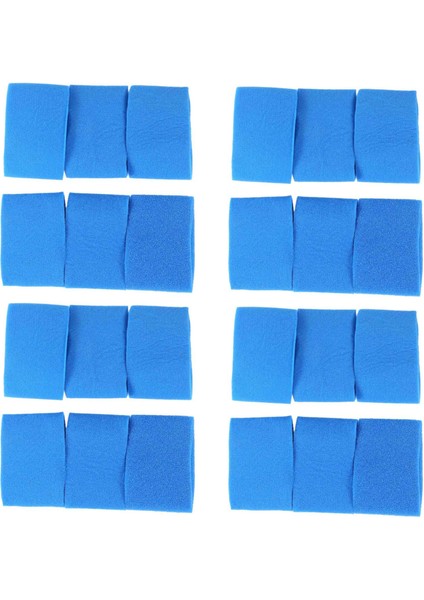 Saf Spa Için 24 Adet Yeniden Kullanılabilir Yıkanabilir Köpük Sıcak Küvet Filtresi S1 Tipi (Yurt Dışından)