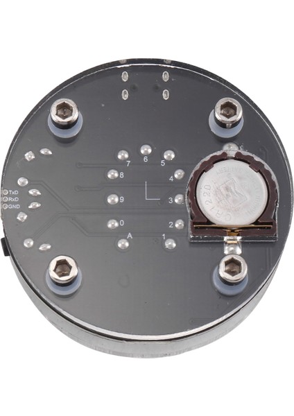 In-12 Nixie Clock Rgb Ses Elektronik Aksesuarları Dıy Tek Tüplü Glow Clock Mikro USB DC5V (Yurt Dışından)