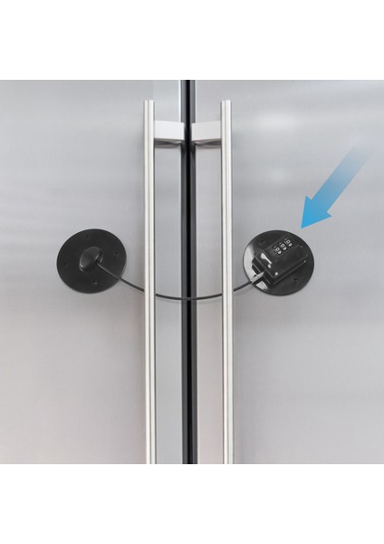 Buzdolabı Güçlü Yapışkanlı 3 Haneli Şifre Kilidi Dolap Dosya Çekmece Pencere Çocuk Güvenliği (Yurt Dışından) modelleri