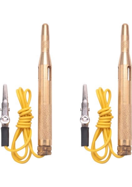 2x 6V 12V 24V Araba Işık Test Cihazı Otomotiv Elektrik Test Cihazı Test Lambası Probu Onarım Kalemi (Yurt Dışından)