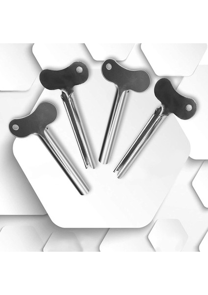 12 Metal Tüp Sıkacağı Diş Macunu Sıkacağı Metal Tüp Rulo Boya Sıkma Aracı (Yurt Dışından)