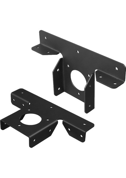 2 Paket Ağır Hizmet Tipi Pergola Köşe Braketleri Uzatma 3 Yollu T Braketleri 4x4 Direk Braketi Pergola Gazebo Kiti (Yurt Dışından)