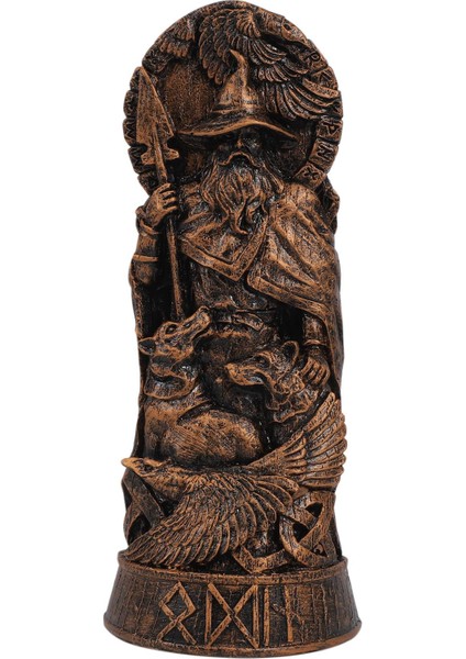 Tanrılar Heykelleri, Iskandinav Panteonları Tanrılar Dekoratif Reçine Heykeller Sanat El Sanatları Ev Dekoratif Heykeller Şapka (Yurt Dışından)