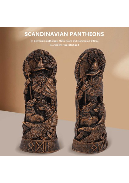 Tanrılar Heykelleri, Iskandinav Panteonları Tanrılar Dekoratif Reçine Heykeller Sanat El Sanatları Ev Dekoratif Heykeller Şapka (Yurt Dışından) fiyatları