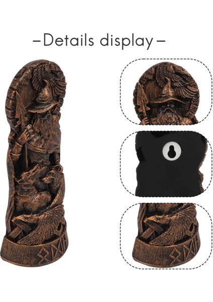 Tanrılar Heykelleri, Iskandinav Panteonları Tanrılar Dekoratif Reçine Heykeller Sanat El Sanatları Ev Dekoratif Heykeller Şapka (Yurt Dışından) indirimleri