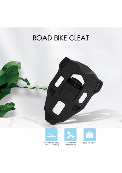 4 Adet Bisiklet Kelepçe Seti Plastik Siyah Yol Bisikleti Bisiklet Pedalı Kelepçe Kilidi Iclic/x-Presso Pedalı (Yurt Dışından)
