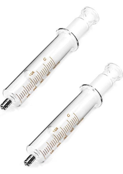 4'lü Paket Luer Lock Yeniden Kullanılabilir Cam Şırınga, Iğnesiz, 50ML (Yurt Dışından) fiyatları