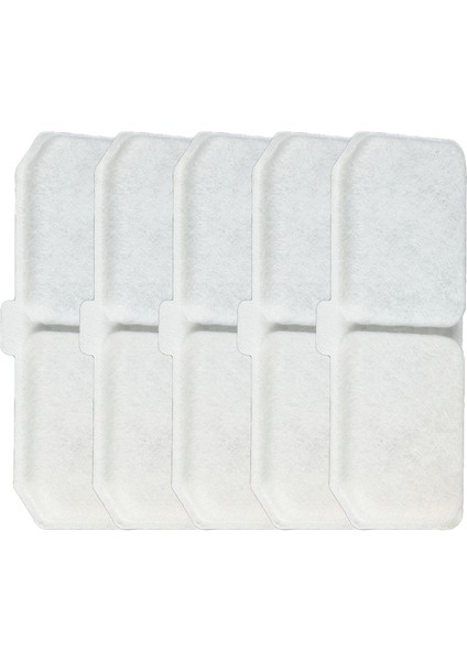 Filtre 5 Paket Değiştirilebilir Filtre, 2 Litrelik Yükseltilmiş Su Sebili Için Uygun (Yurt Dışından)
