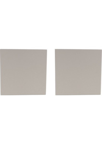 2x Pizza Taşı Pişirme Pişirme Izgara Pizza Araçları Fırın ve Barbekü Izgara Bakeware Tepsi 305X305X10MM (Yurt Dışından)