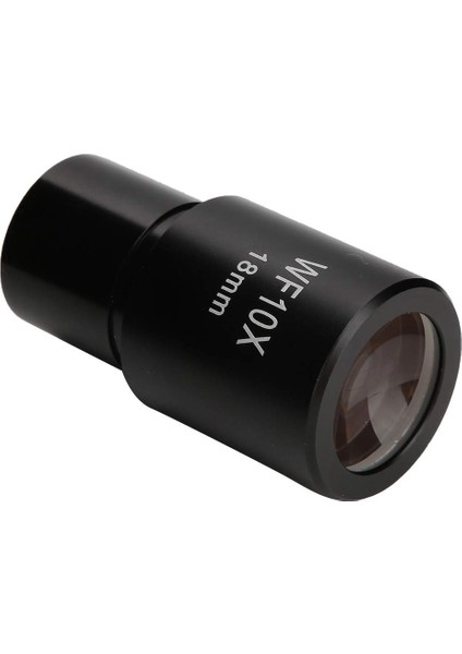 10X Mikroskop Mercek Geniş Açı Optik Lensler Adaptör Alanı 18MM Profesyonel Oküler Lens Standart (Yurt Dışından)