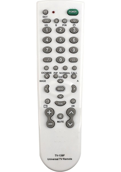 Evrensel Tv Uzaktan Kumanda TV-139F Çok Fonksiyonlu Uzaktan Kumanda Akıllı Uzaktan Kumanda Yedek Uzaktan Kumanda (Yurt Dışından)