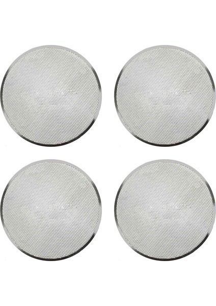 4x Profesyonel Yuvarlak Pizza Fırını Pişirme Tepsisi Barbekü Izgarası Yapışmaz Örgü Net (14 Inç) (Yurt Dışından)