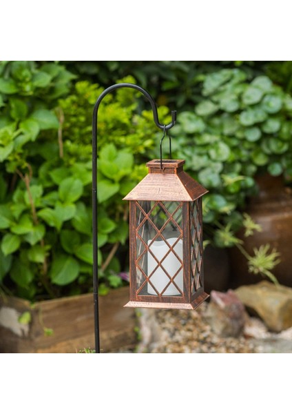 Güneş Fener, Açık Bahçe Asılı Fener LED Titrek Alevsiz Mum Işıkları Masa, Açık, Parti Dekoratif (Yurt Dışından) fırsatları