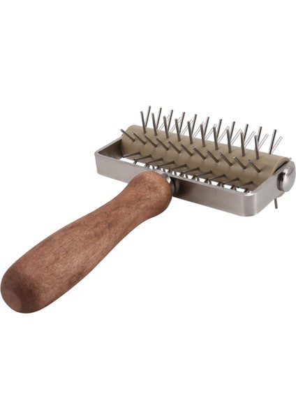 Paslanmaz Çelik Jant Pizza Ekmek Iğne Zımbalar Rulo Pasta Pasta Hamur Pitter Dayanıklı Ahşap Saplı (Yurt Dışından) indirimleri