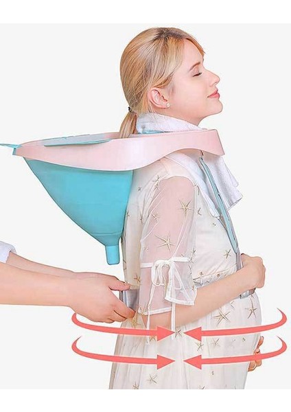 Ev Şampuan Kase Lavabo Taşınabilir Saç Yıkama Kase Havzası Mobilev Hamile Kadınlar Için Saç Yıkama Yaşlı Çocuklar Hemşirelik Bakımı (Yurt Dışından) fiyatları