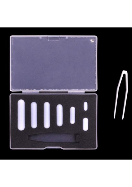 2x Manyetik Karıştırıcı Çubuğu Karışık Boyut Ptfe Manyetik Karıştırıcı Karıştırıcı Karıştırma Çubukları, Tip-C Seti (Yurt Dışından)