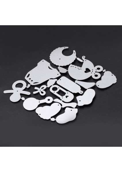 Scrapbooking Kesme Şablonu Kabartma Makinesi Şablonları Kesme Kesme Kalıpları, Büyük Atış ve Diğer Delme Makineleri Için (F) (Yurt Dışından)
