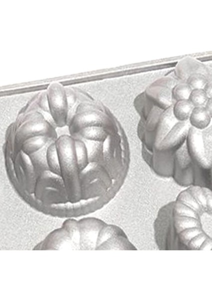 Charms Döküm Tava,6 Farklı Şekil, Büyüleyici Kombinasyon,kendin Yap Kek Tavası,tava,gümüş (Yurt Dışından) fırsatları