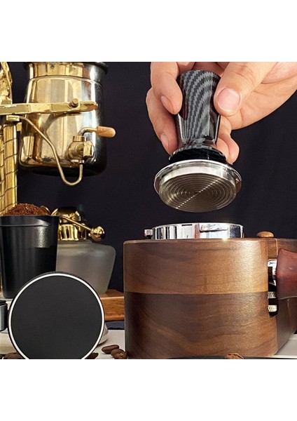 Espresso Kahve Sabotaj Derinliği Kalibre Edilmiş Sabit Basınç Kahve Tozu Çekiç Kahve Dağıtıcı Barista Araçları 51 mm (Yurt Dışından) fiyatları