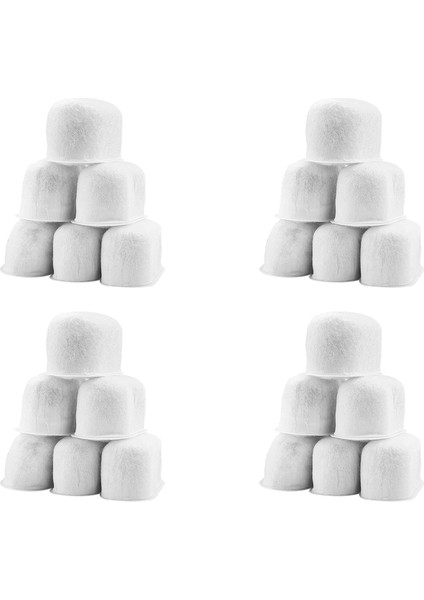 BWF100 Makinelerine Uyumlu 24'lü Paket Kömür Filtreleri, Espresso Makinesi Su Filtresi Değişimleri (Yurt Dışından)