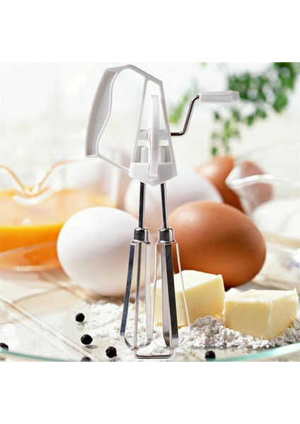 2x Döner Manuel El Çırpma Yumurta Çırpıcı Mikser Blender Paslanmaz Çelik (Yurt Dışından) modelleri