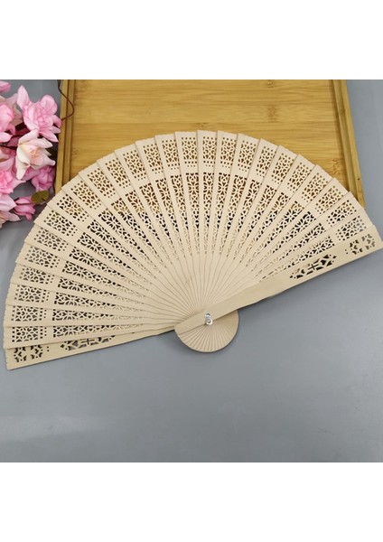 12 Adet Ahşap El Fanı, Ahşap Katlanır Fanlar Toplu, Vintage Çin Hayranları, El Fanı Katlanabilir Kadınlar Için, Hediyeler Düğün ve Doğum Günü (Yurt Dışından)