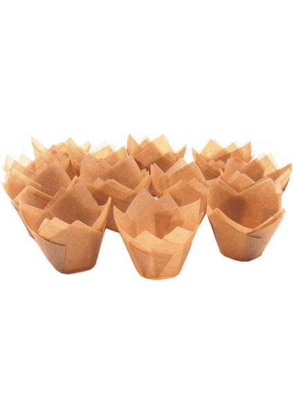 200 Parça Lale Cupcake Liner Pişirme Bardakları Düğün ve Doğum Günü Için Kağıt Cupcake ve Muffin Pişirme Bardakları (Yurt Dışından) fiyatları