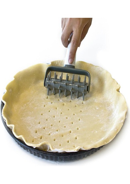 Pizza Iğneli Rulo Hamur Zımba Ekmek Iğnesi Pizza Rulo Pasta Dilim Bakeware Aksesuarları (Yurt Dışından)