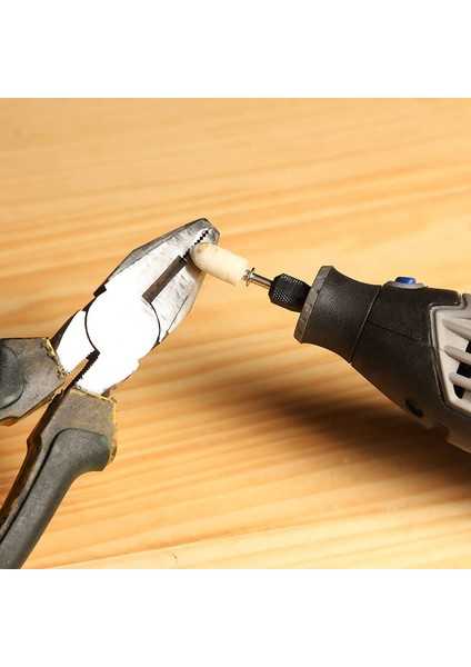 64 Adet Keçe Parlatma Tekerleği Parlatıcı Taşlama Pedi Döner Aletler Için Karışık Set Plastik Cam Metal Takı (Yurt Dışından) modelleri