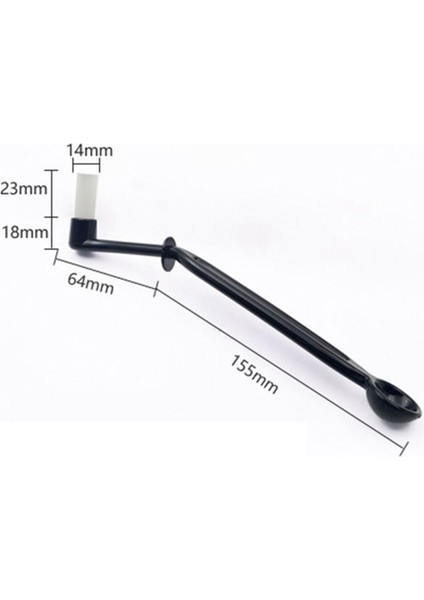 Kahve Makinesi Fırça Temizleyici Naylon Espresso Makinesi Fırçası Kahve Temizleme Aracı Kahve Aracı Ev Için Kaşıkla (4 Paket) (Yurt Dışından)