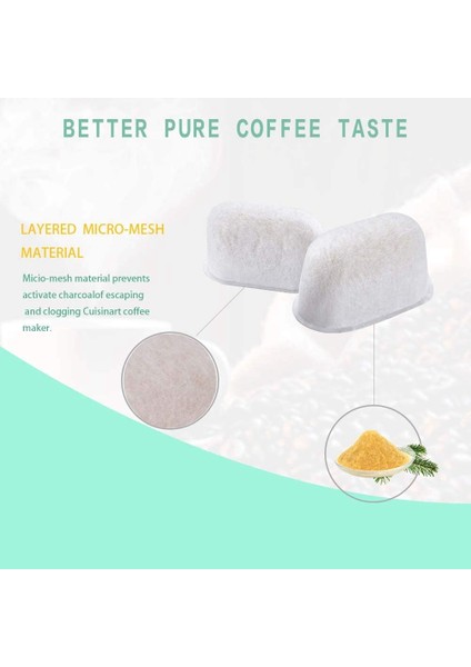 Espresso Makinesi Su Filtreleri Elemanı Için BWF100 Uyumlu Su Filtreleri Için 6 Paket (Yurt Dışından) fırsatları