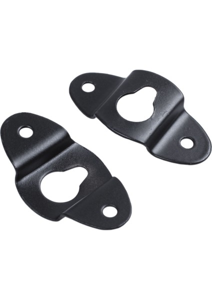 40PCS Ses Hoparlör Duvara Monte Demir Askı Plakası Siyah 4.8cm Uzun (Yurt Dışından)