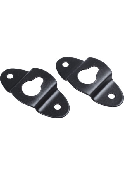 40PCS Ses Hoparlör Duvara Monte Demir Askı Plakası Siyah 4.8cm Uzun (Yurt Dışından)