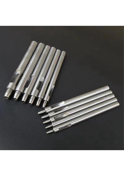 Dıy Aracı 0.5-5mm Deri Delme ve Delme Seti Deri Oyma Delme Aracı 10 Adet Çoklu Şartname. (Yurt Dışından)