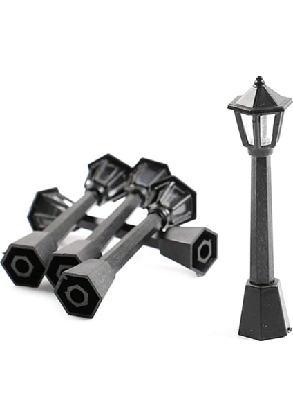 4 Adet Sokak Direk Işıkları Modeli Demiryolu Tren Sokak Lambası Işıkları Minyatür Köy Yolu Fener Sonrası Dıy Için (Yurt Dışından) modelleri