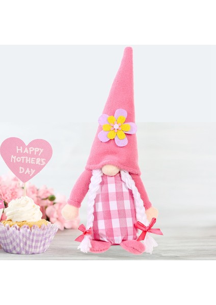 Bahar Çiçekleri Gnome Yüzü Olmayan Bebek Anneler Günü Cüceler Anne Ev Dekor Süsler, B (Yurt Dışından) fiyatları