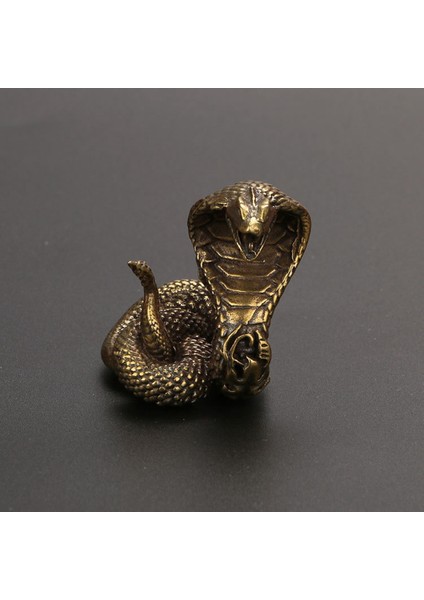 Kobra Heykeli Süs Zodyak Yılan Minyatür Figürler Bakır Masaüstü Dekorasyon Çay Evcil Hayvan Dekor Aksesuarları Zanaat (Yurt Dışından) fırsatları