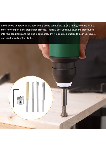 Kalem Namlu Değirmen Kesme Seti, 7 Parçalı Profesyonel Düzeltme Sistemi (Yurt Dışından) indirimleri