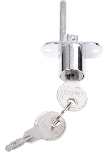 2 Adet 19MM Silindir Kafası Çapı Gümüş Ton Metal Çekmece Piston Kilidi 2 Tuşlu (Yurt Dışından) fırsatları