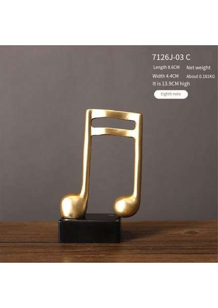 Müzik Notası Dekor Müzikal Heykel Heykeli Reçine Müzik Notası Heykelcik Ev Piyano Hediyeler Için Reçine Süsler (Yurt Dışından) fiyatları