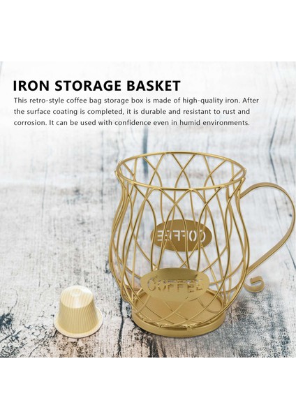 Kahve Kapsülü Pod Saklama Sepeti, ,,dolce-Gusto Için Tezgahüstü Mutfak Depolama Tutucu (Yurt Dışından) fiyatları