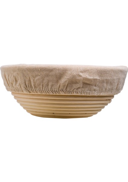 Yuvarlak Mayalama Sepeti, Kolay Pişirilebilen Ekmek, Ekmek Fermantasyonu, Yıkanabilir Bezli Ekmek Sepeti (Yurt Dışından)