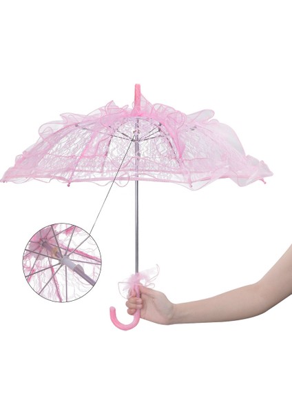 4 Adet Zanaat Dantel Dekoratif Şemsiye, Fotoğraf Sahne Prop Şemsiye Parti Vintage Şemsiye Şemsiye Siyah (Yurt Dışından) fırsatları