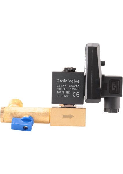 G1/2 DN15 230V Otomatik Zamanlı Su Deposu Hava Kompresörü Yoğuşma Yönetimi Için Elektronik Zamanlı Tahliye Vanası (Yurt Dışından) modelleri