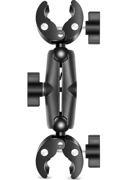 Motosiklet Dualheads Yengeç Kelepçe Eylem Kamera Gidon Spor Aksiyon Kameraları Için Sabit Montaj (Yurt Dışından)