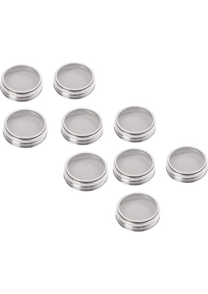 Mükemmel Havalandırma Için 9x Paslanmaz Çelik Filizlenen Kavanoz Kapağı Kiti Geniş Ağızlı Mason Kavanoz Konserve Kavanozları Için Uygun (Yurt Dışından) fiyatları
